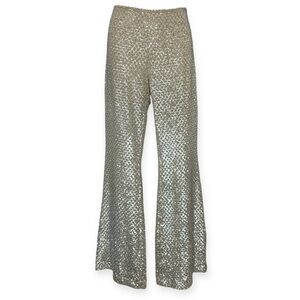 Michael Kors Collection Sequin Flare Pants